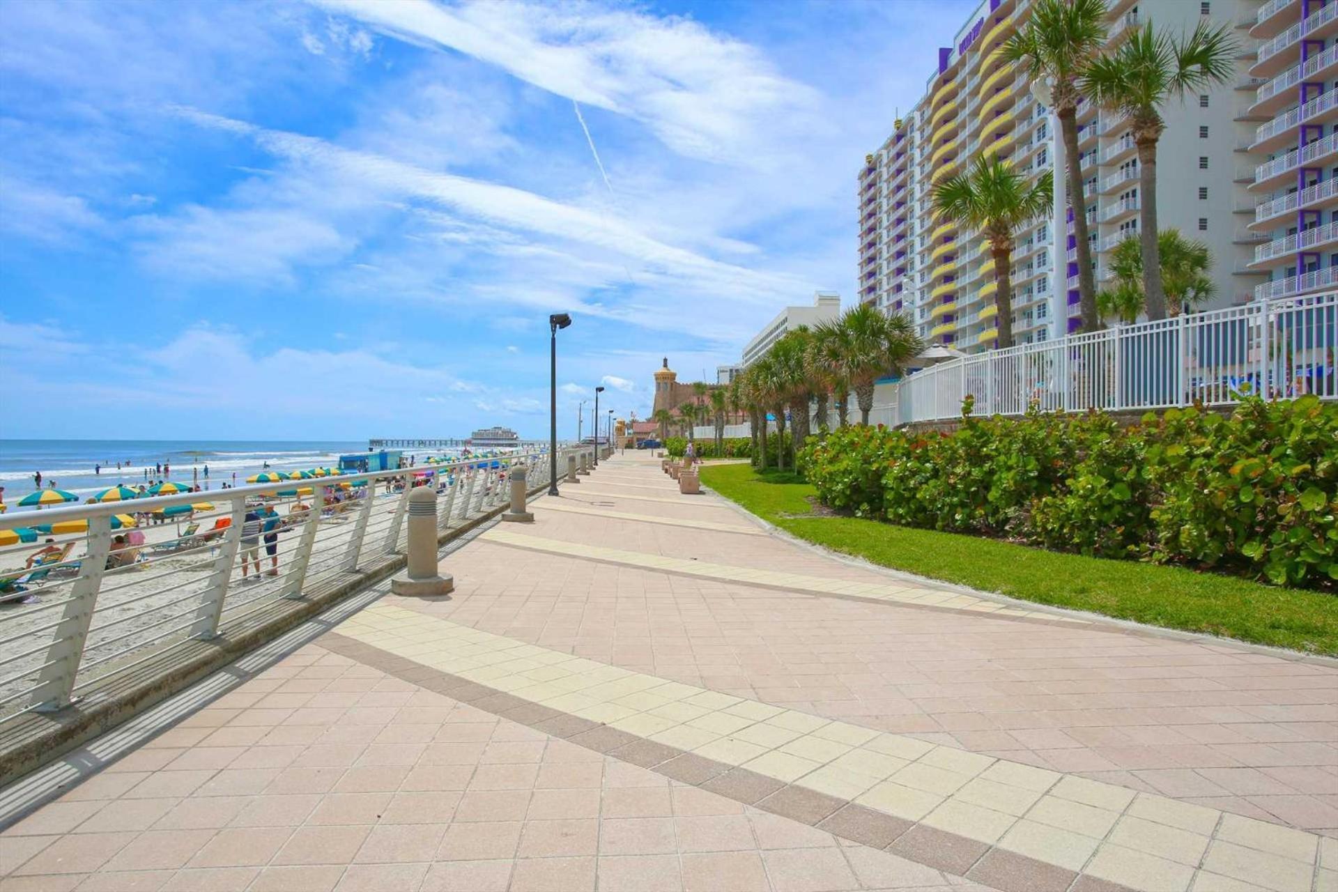 Luxury 10Th Floor 2 Bedroom Condo Direct Oceanfront Wyndham Ocean Walk Resort Daytona Beach | 1027 Dış mekan fotoğraf