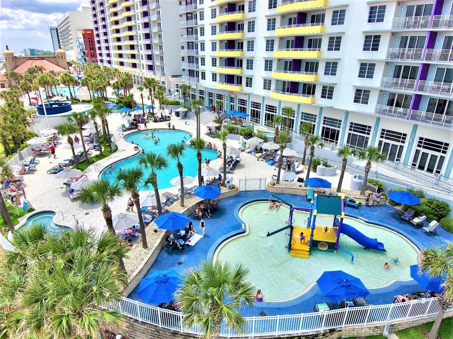 Luxury 10Th Floor 2 Bedroom Condo Direct Oceanfront Wyndham Ocean Walk Resort Daytona Beach | 1027 Dış mekan fotoğraf