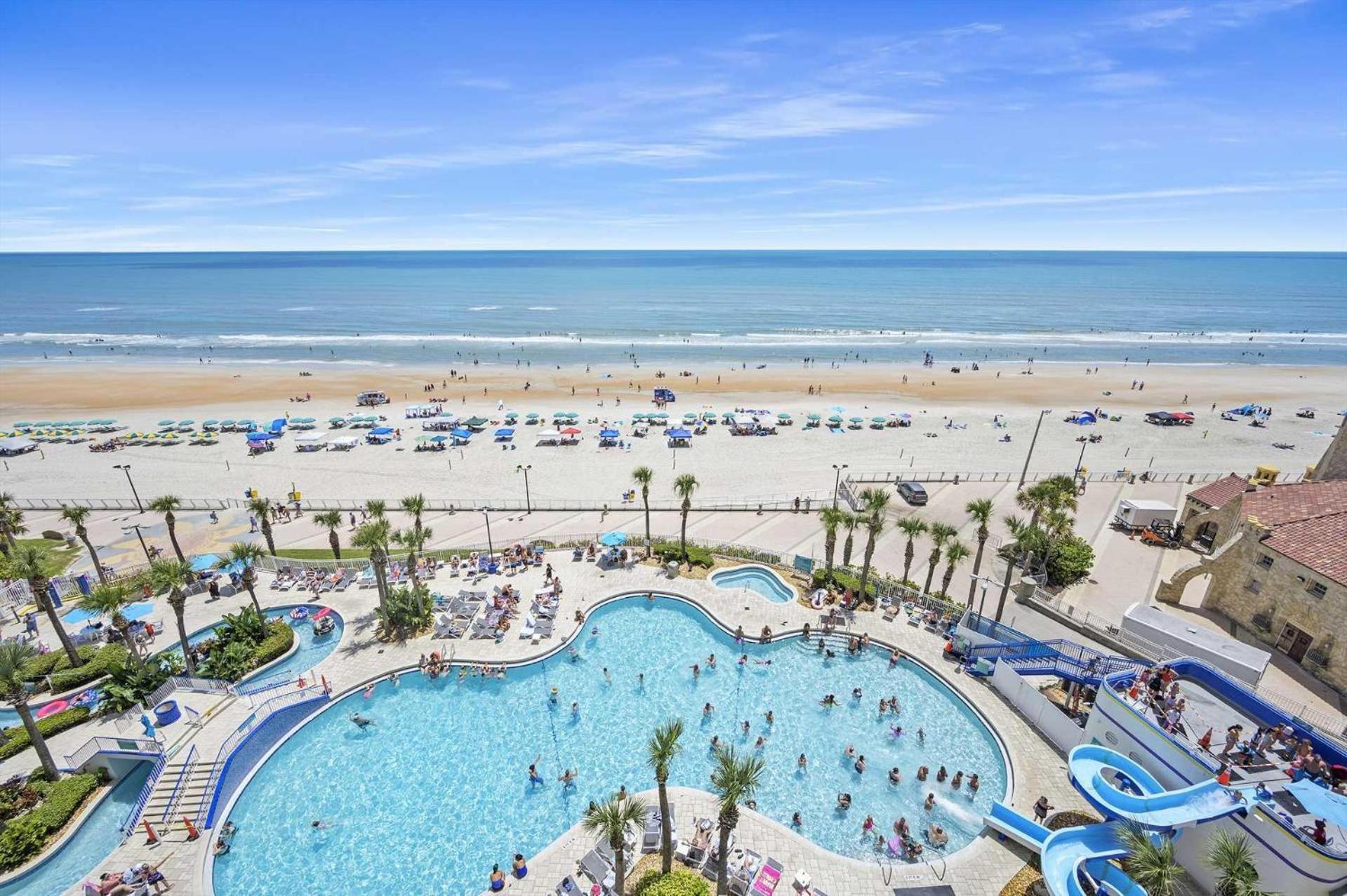 Luxury 10Th Floor 2 Bedroom Condo Direct Oceanfront Wyndham Ocean Walk Resort Daytona Beach | 1027 Dış mekan fotoğraf