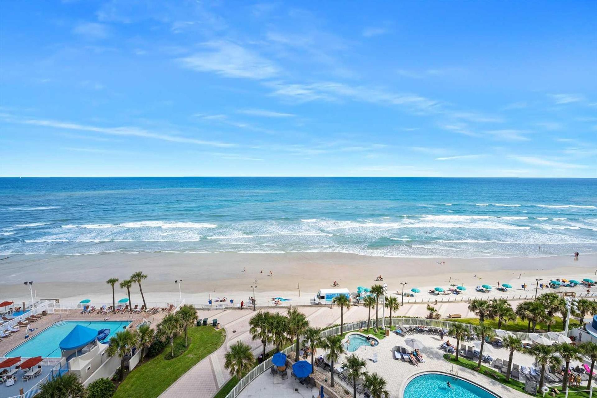 Luxury 10Th Floor 2 Bedroom Condo Direct Oceanfront Wyndham Ocean Walk Resort Daytona Beach | 1027 Dış mekan fotoğraf