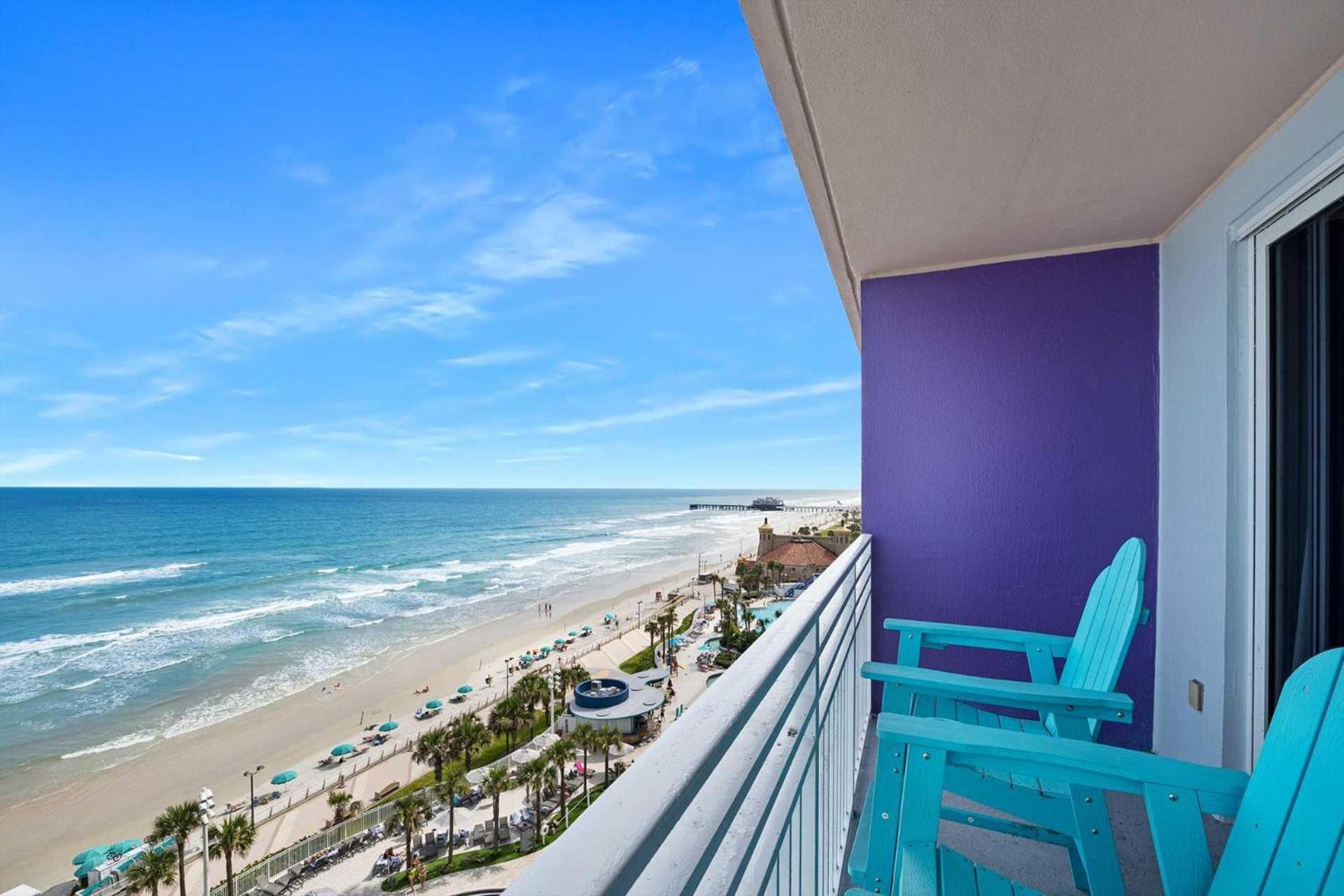 Luxury 10Th Floor 2 Bedroom Condo Direct Oceanfront Wyndham Ocean Walk Resort Daytona Beach | 1027 Dış mekan fotoğraf